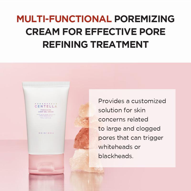 SKIN1004 Madagascar Centella Poremizing Light Gel Cream 75ml Perawatan Wajah Masalah Pori Pori Pelembab Mencerahkan - 3