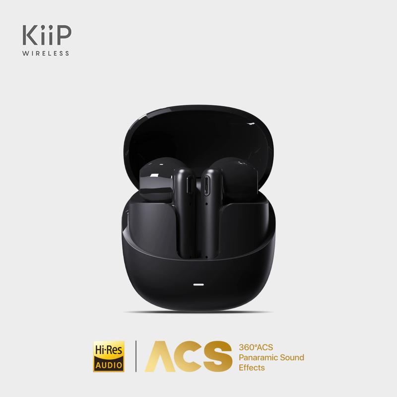 KiiP Wireless DTS5 Tws Headset Bluetooth Earphone HD Call - 1