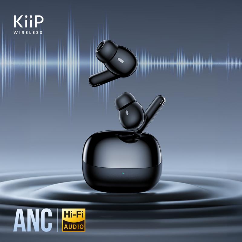 KiiP Wireless DTS8 True Wireless Bluetooth 5.4 Earphone ANC ENC TWS HIFI - 1