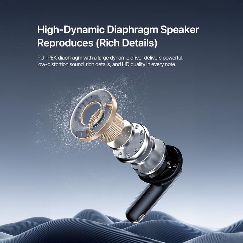 KiiP Wireless DTS8 True Wireless Bluetooth 5.4 Earphone ANC ENC TWS HIFI - 4