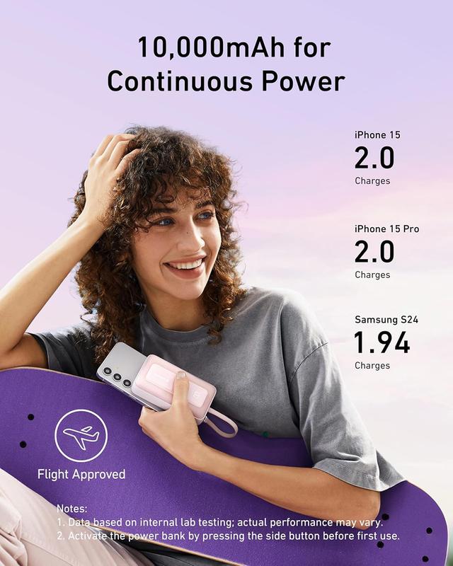 Anker Zolo Power Bank 30W 10000 mAh & 20000 mAh with Type C Cable and Lightning Cable Fast Charging PD 3.0 - 4