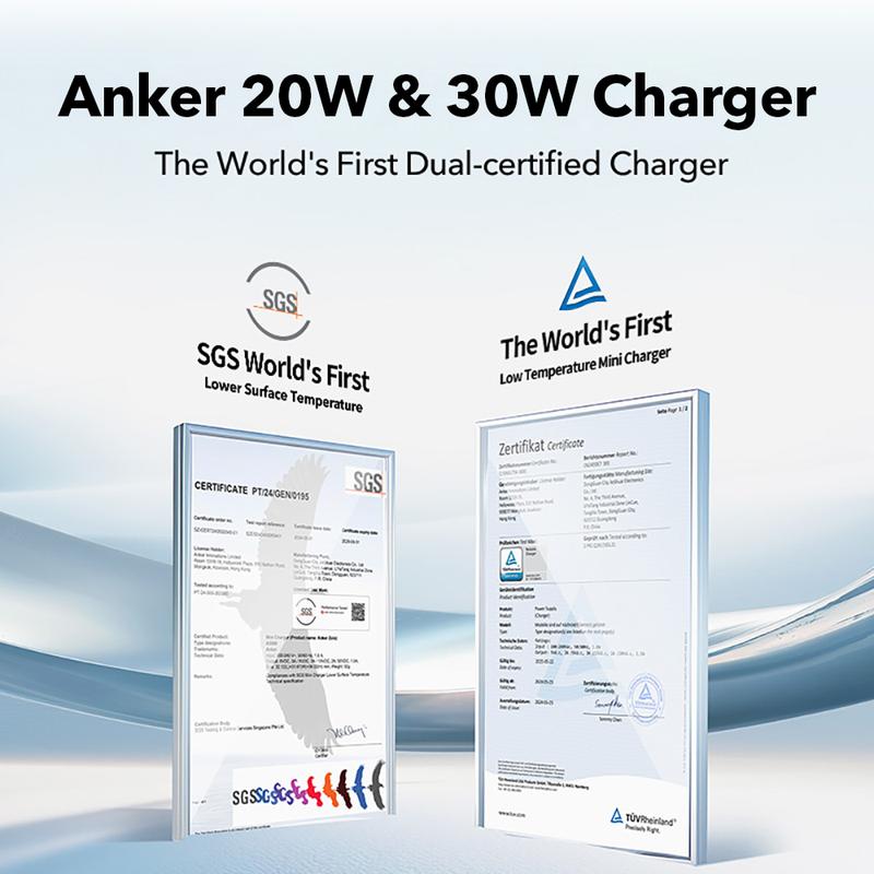 Anker Zolo GaN 30W 20W Adaptor Kepala Charger iPhone 16 15 14 13 12 11 Samsung Type C PD Ice-Cooled Fast Charging - 4