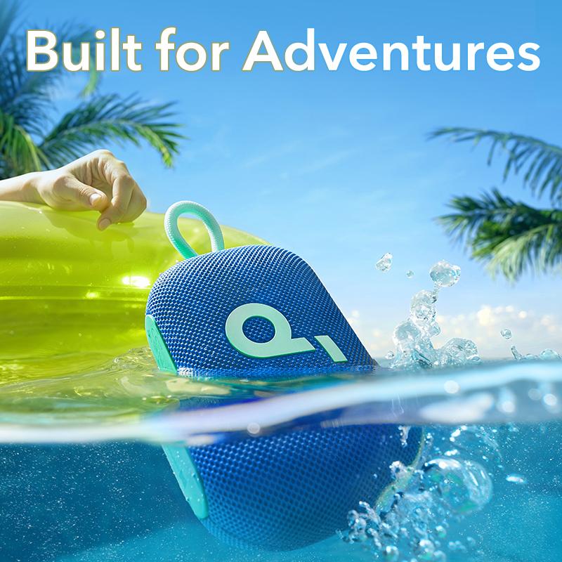 Soundcore by Anker Select 4 Go / Select4Go Bluetooth Speaker, Ultra Portable, Up to 20 Hours of Playtime, IP67 Waterproof and Dustproof, Floatable, Powerful Sound, Ideal for Indoors and Outdoors, Hiking, and Biking - 5