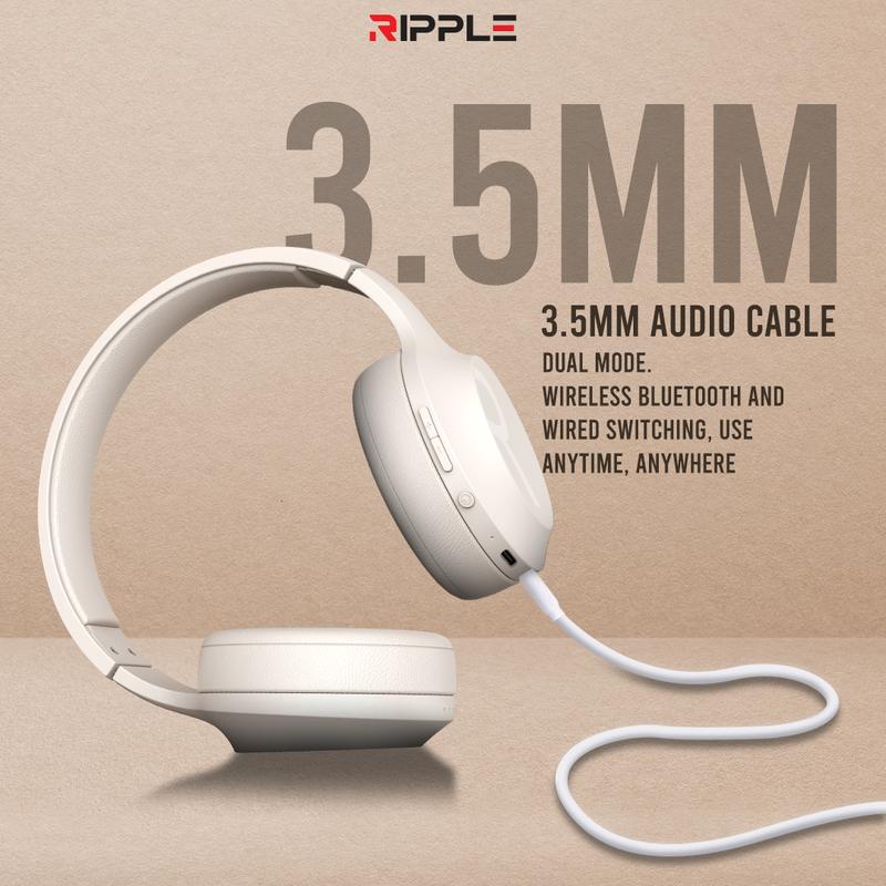 [Hot Selling] Ripple Rippods Headphone Bluetooth RHB A007 Noise Reduction High Quality Sound bass - 4