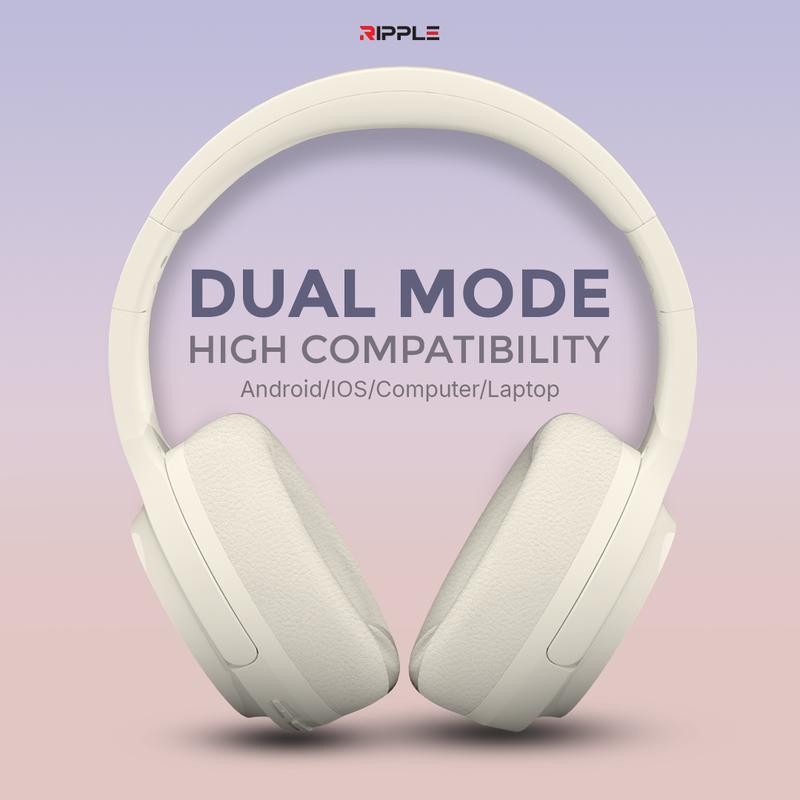 Ripple Bundle Wireless RHB A006 Headphone + TWS True Go Earphone - 2