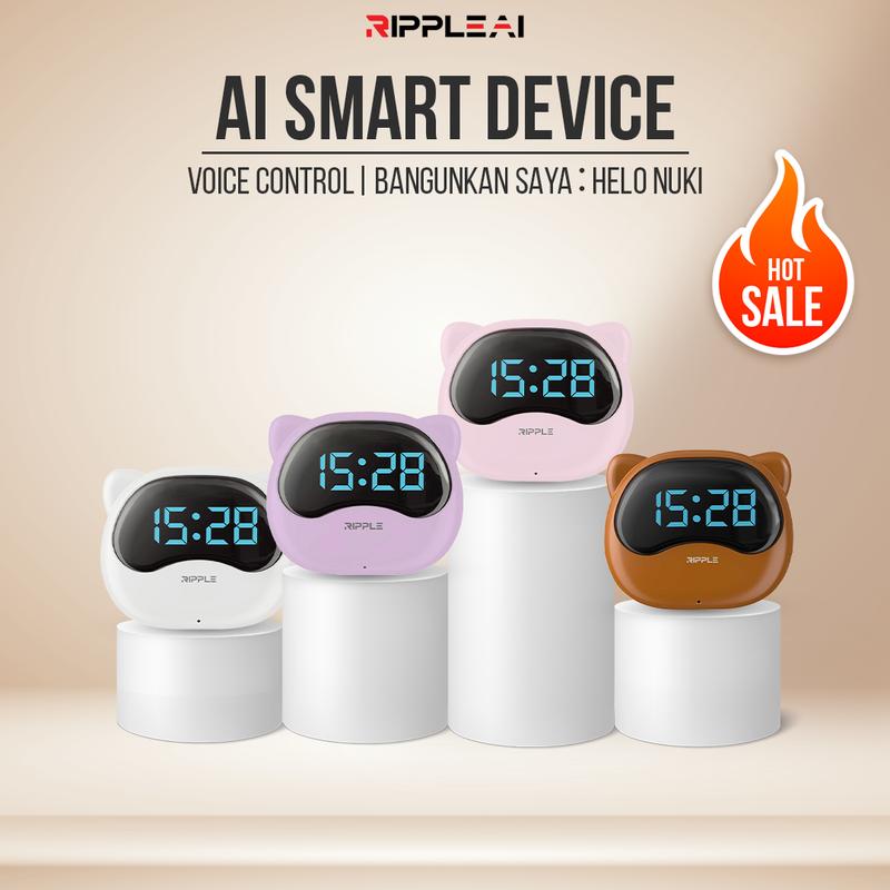 Ripple Rippods Nuki Smart Al Remote RAI-N001 alarm clock Digital display - 1