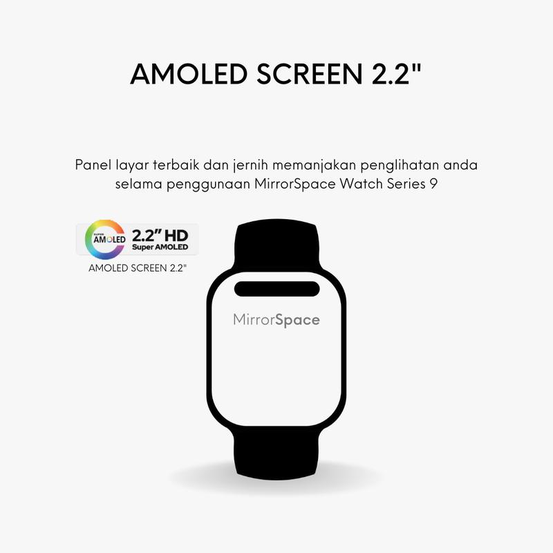 MirrorSpace Smartwatch 9 with Dynamic Island Wirelless Charger - 4