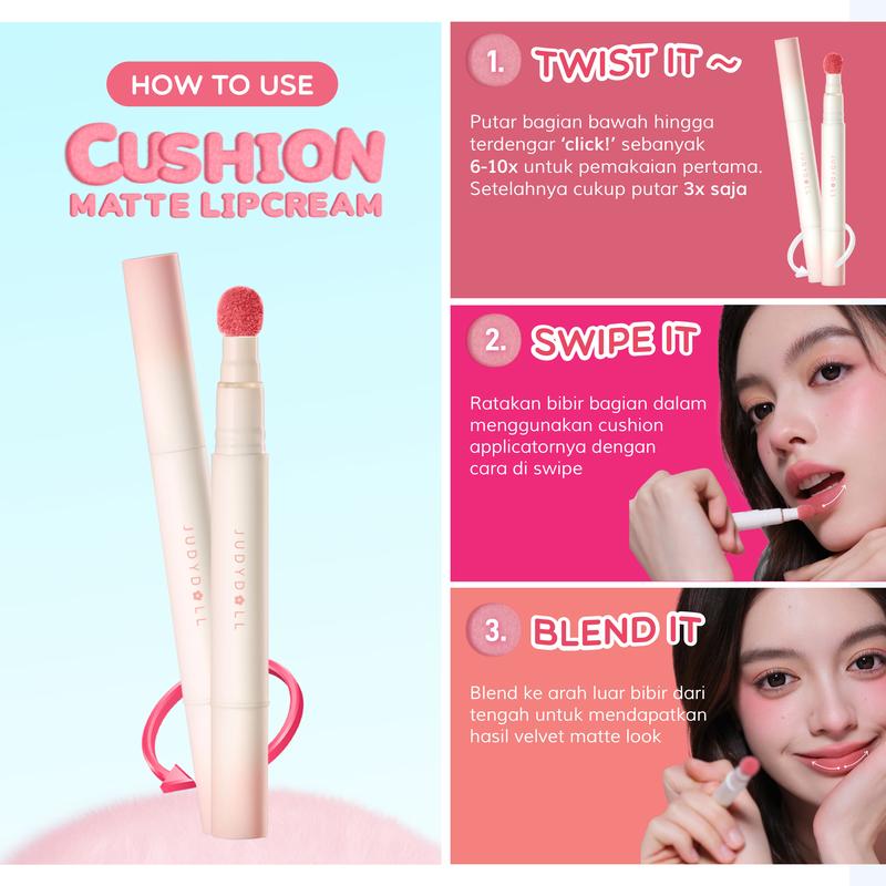 Judydoll Cushion Matte Lip Cream - 1