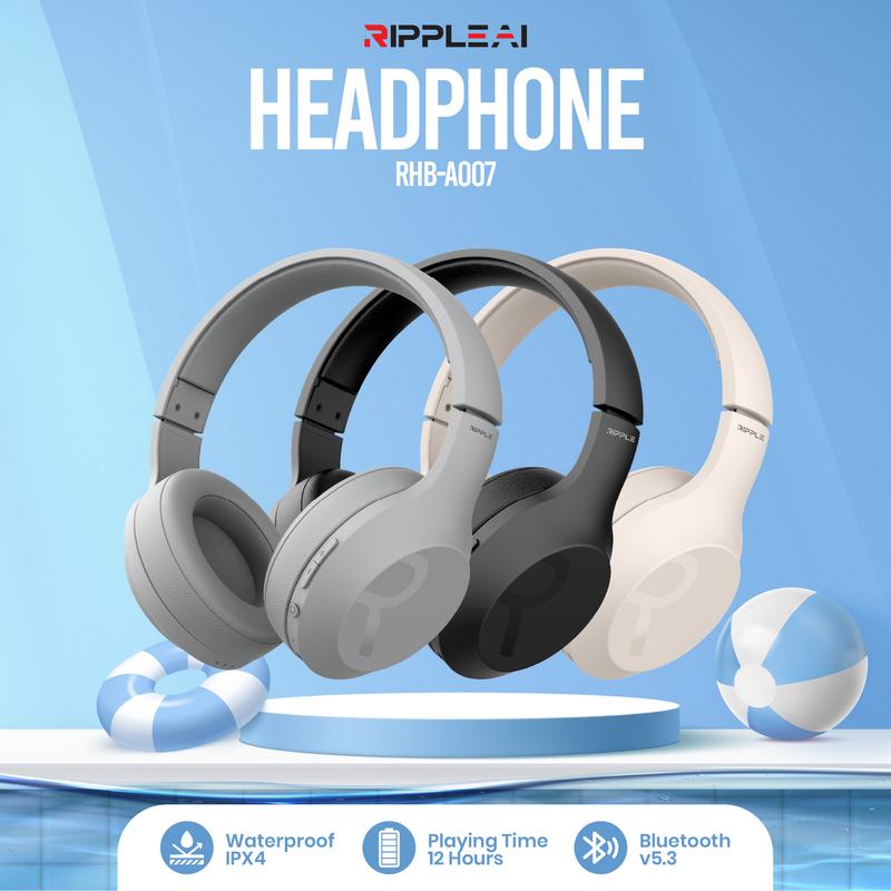 [Hot Selling] Ripple Rippods Headphone Bluetooth RHB A007 Noise Reduction High Quality Sound bass