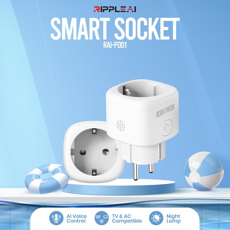 Ripple Ai RAI P001 Voice Control Smart Socket