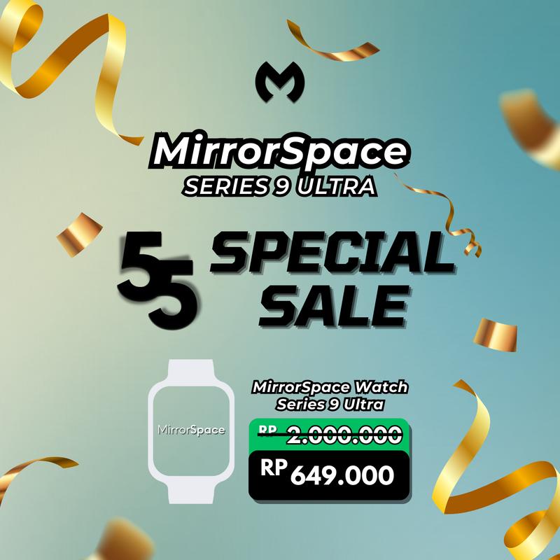 MirrorSpace Watch Series 9 Ultra with Dynamic Island