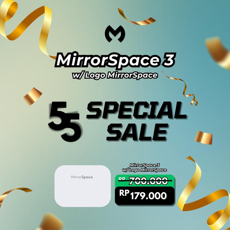 MirrorSpace Generation 3 w/ logo MirrorSpace